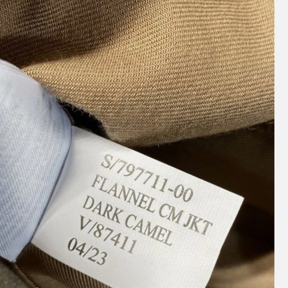 Banana republic wool dark camel jacket style 797711-00 - Picture 6 of 6